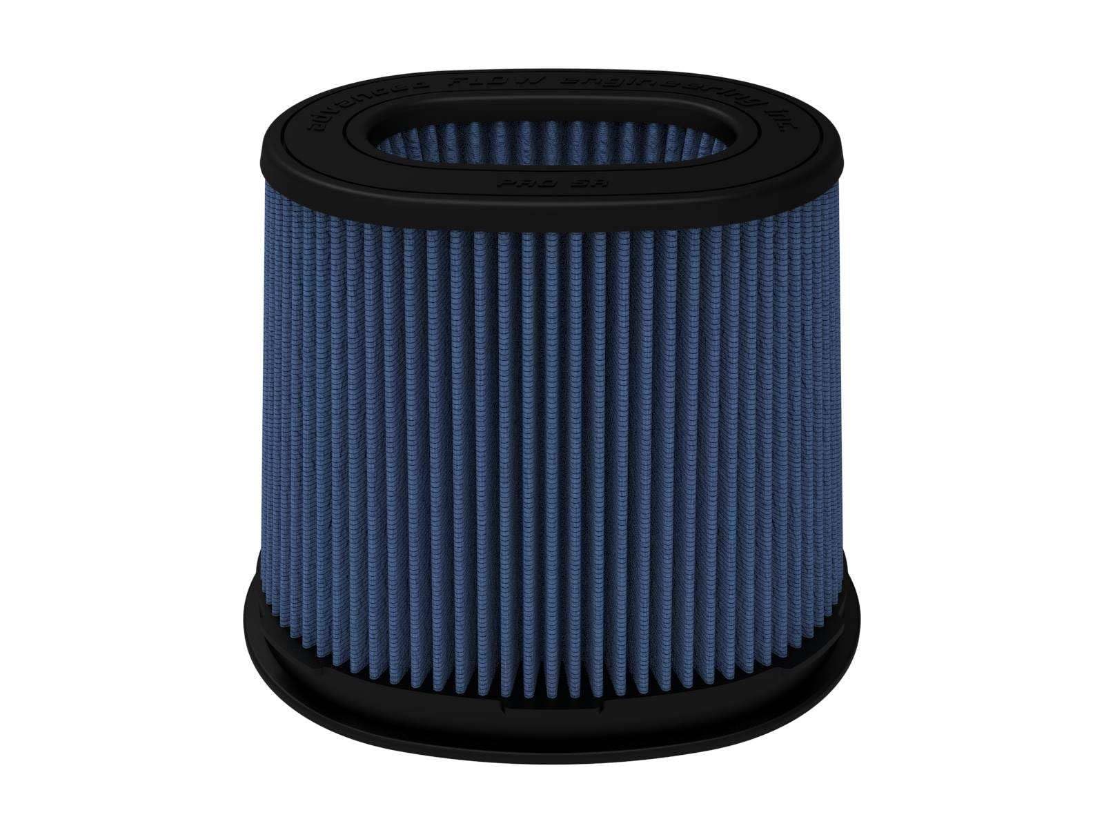 Momentum aFe Power Intake Replacement Air Filter w/Pro 5R Media Fit (6 x 4) IN F x (8-1/2 x 6-1/2) IN B x (7-1/4 x 5) IN T (Inverted) x 7-1/4 IN H 20-91205R