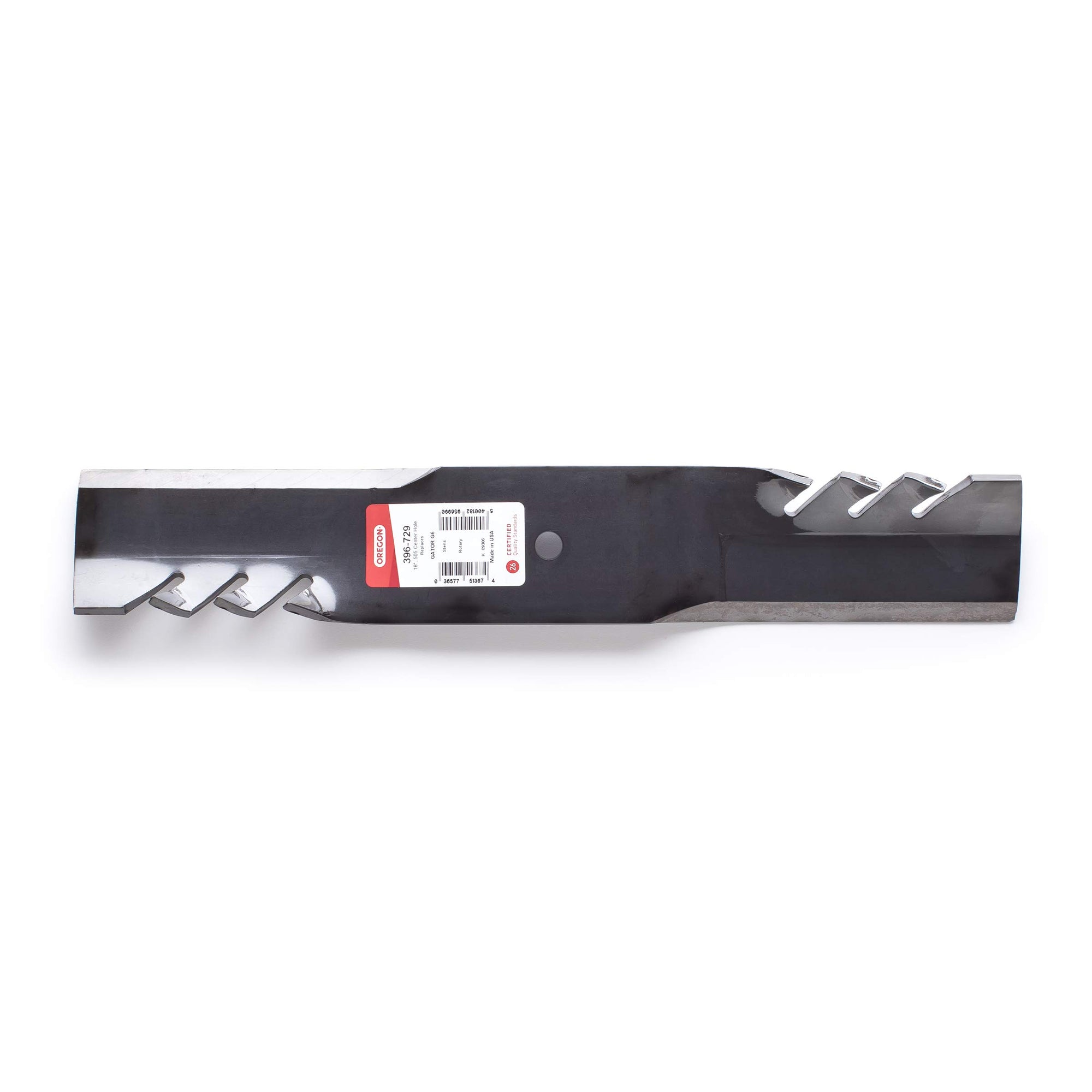 Oregon Grasshopper 396-729 Gator Mulcher G6 Replacement Lawn Mower Blade 18-Inch