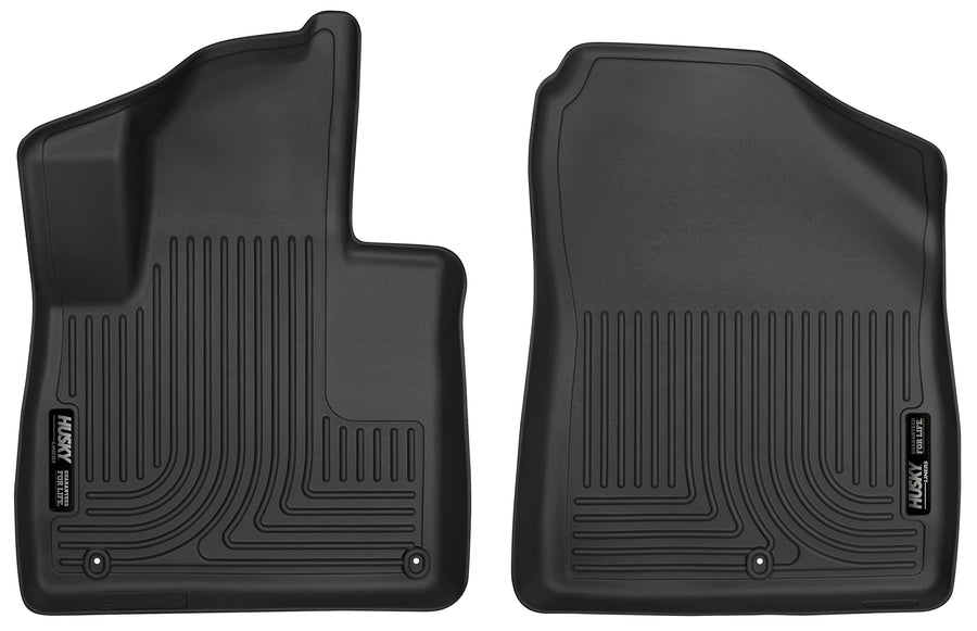 Husky Liners X-act Contour Floor Mats | 2016 - 2020 Kia Sorento Fits | Front Row, 2-pc Black - 52161