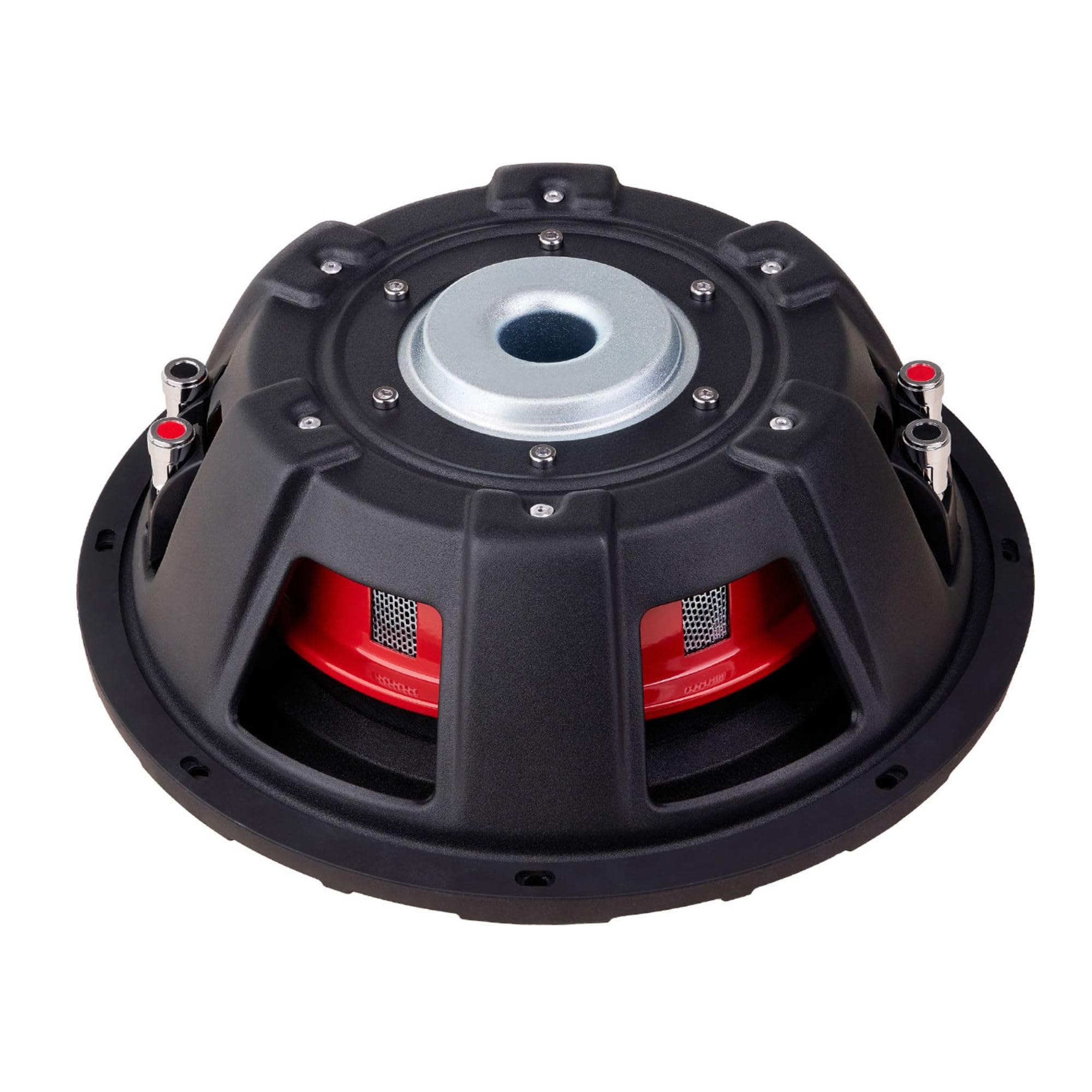 10" MB Quart Discus DVC 4 Ohm Wall Mount Shallow Subwoofer with 600W Peak Power, High-Temperature Vented Voice Coil for Superior Sound Quality