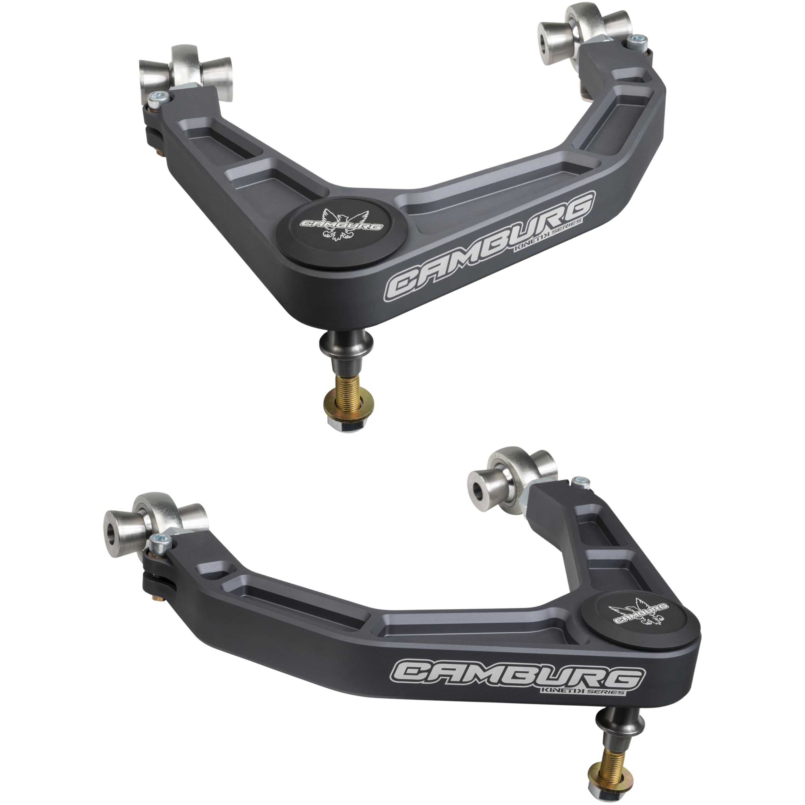 Camburg KINETIK Series Suspension Control Arm Kit CAM-110233-GRY: Gray, Compatible with 2017-2024 Ford F-150 Raptor & Raptor R