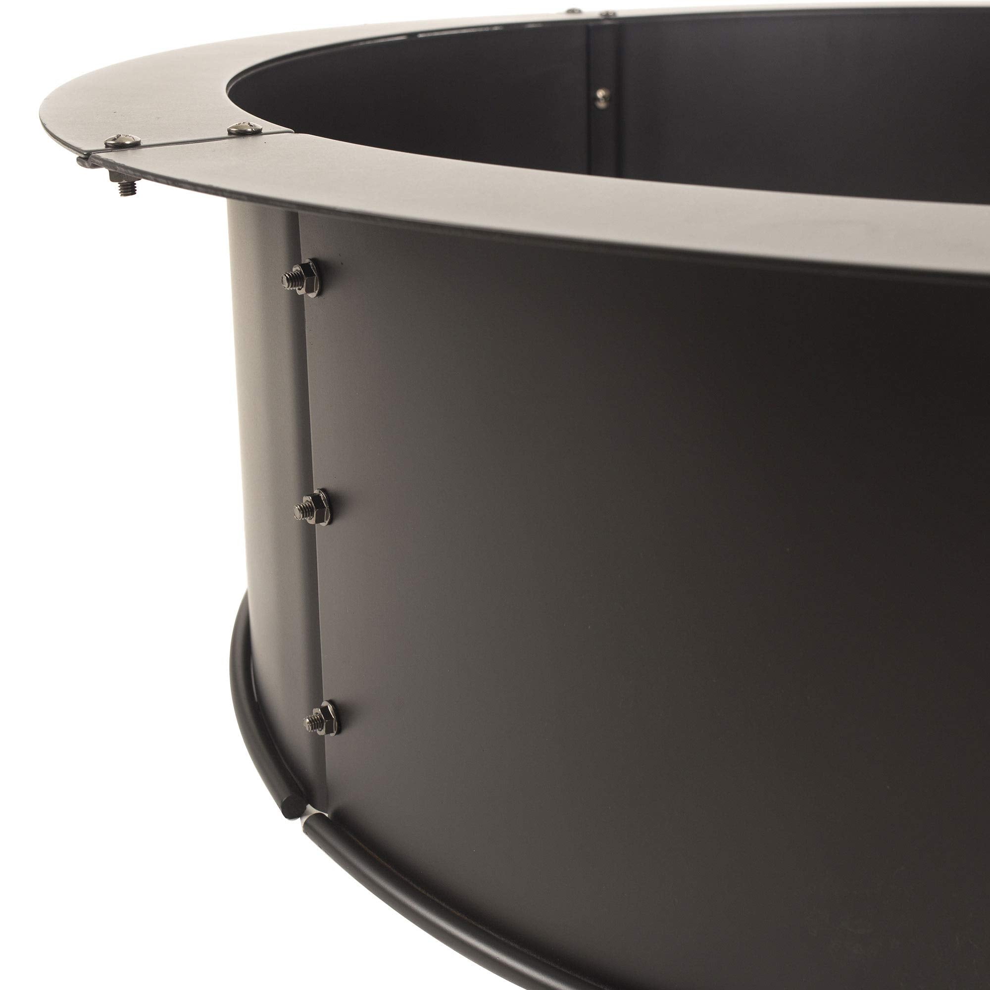 OFW419F0R Pleasant Hearth 28" Round Solid Steel Fire Ring