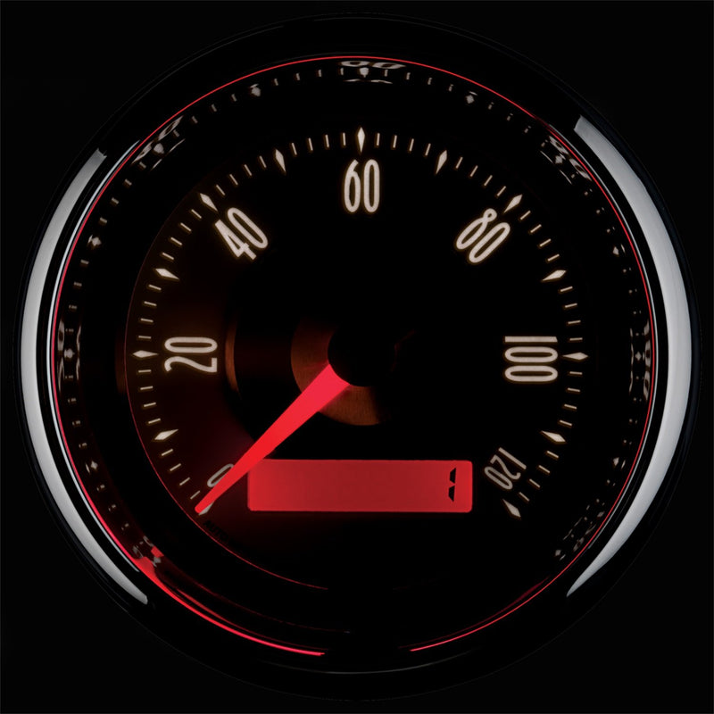 Auto Meter 1186 3-3/8" Cruiser 120 mph Programmable Speedometer Gauge