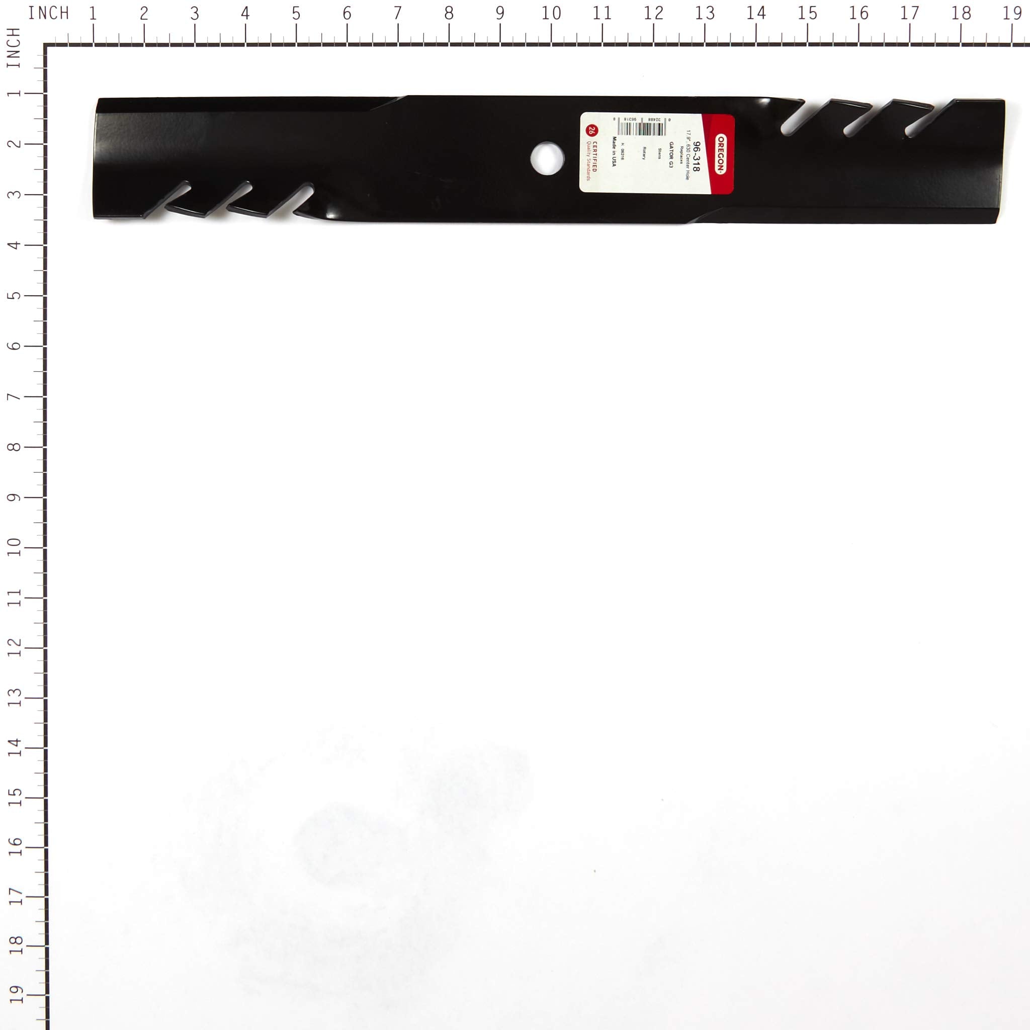 Hustler Oregon 96-318 Replacement Lawn Mower Blade 17-7/8-Inch (Excel)