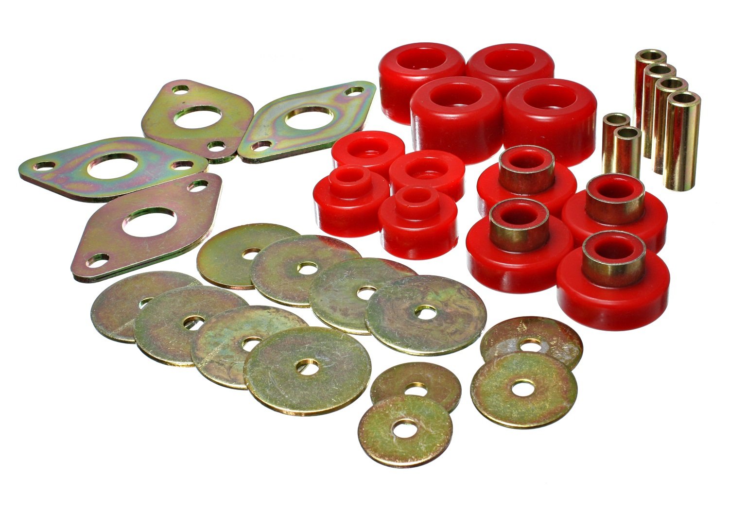 Body Mount Set-Reg, Energy Suspension 8.4109R Access & Dbl Cab
