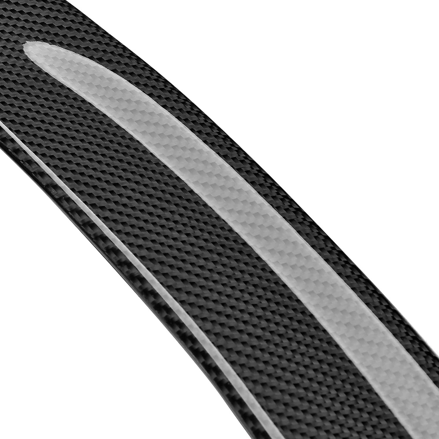 Carbon Fiber Spec-D Tuning Factory Style Rear Trunk Spoiler Compatible with 2012-2018 Tesla Model S Models