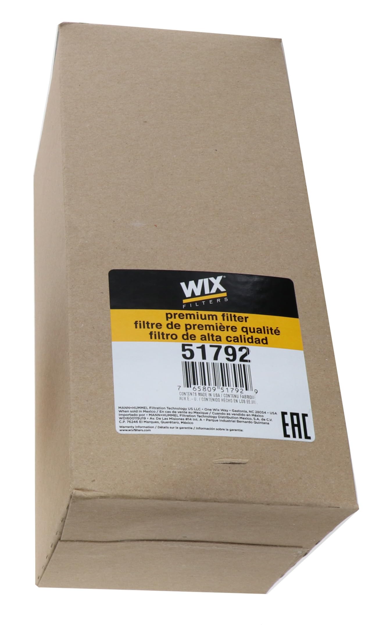 51792 WIX Filters Heavy Duty Spin-On Lube Filter, Pack of 1