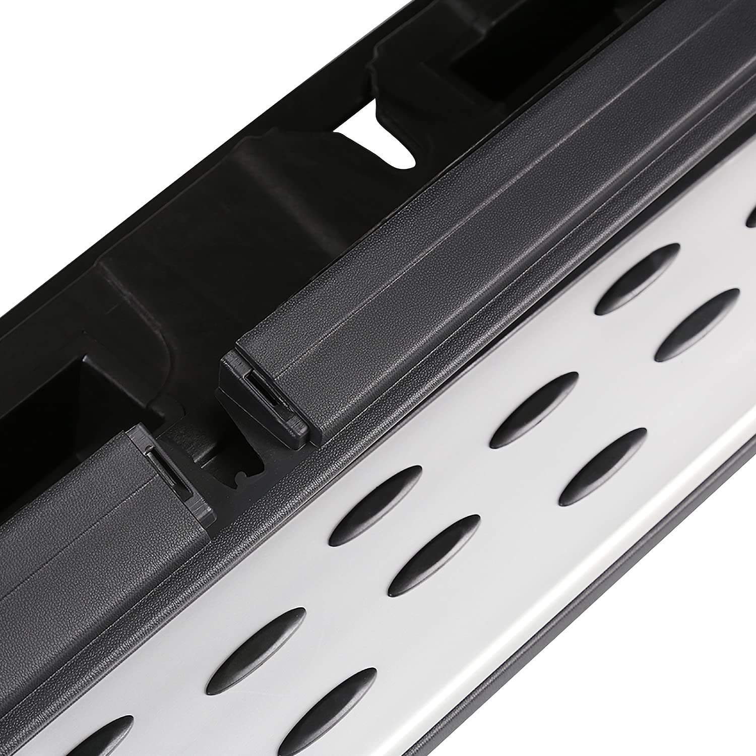 Aluminum Side Step Bars Spec-D Tuning Running Boards Compatible with 2012-2015 Mercedes-Benz W166