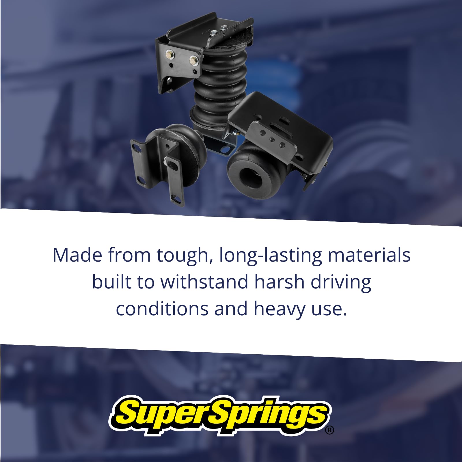 SumoSprings Rear for Ford F-250|F-350, Black | SuperSprings SSR-101-47-2