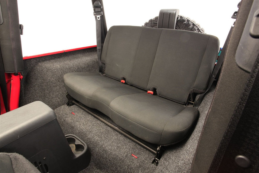 Bedrug Jeep BRYJ87R 87-95 YJ Rear Kit 4 Pc Cargo Kit (Inc Tlgte & Cargo Liner)
