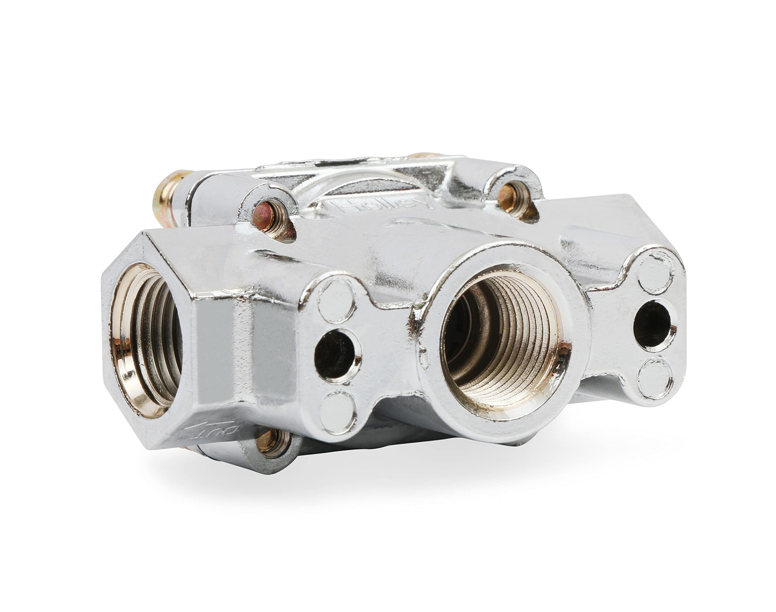 12-803 Holley Chrome Carbureted Fuel Pressure Regulator