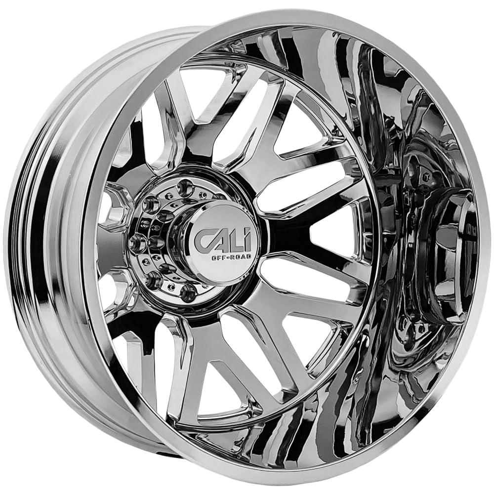 OFF-ROAD CALI Invader DUALLY 9115D Chrome 22X8.25 8-200 -192MM 142MM