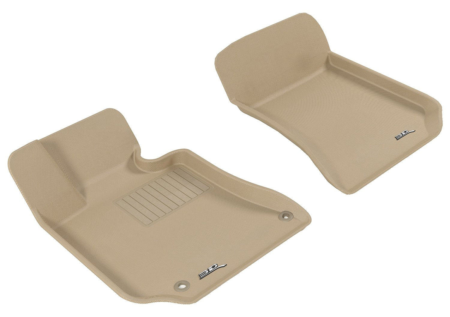 3D MAXpider 1st Row Floormat - Tan (L1MB05711502) 2010-2013 Mercedes-Benz E-Class W212