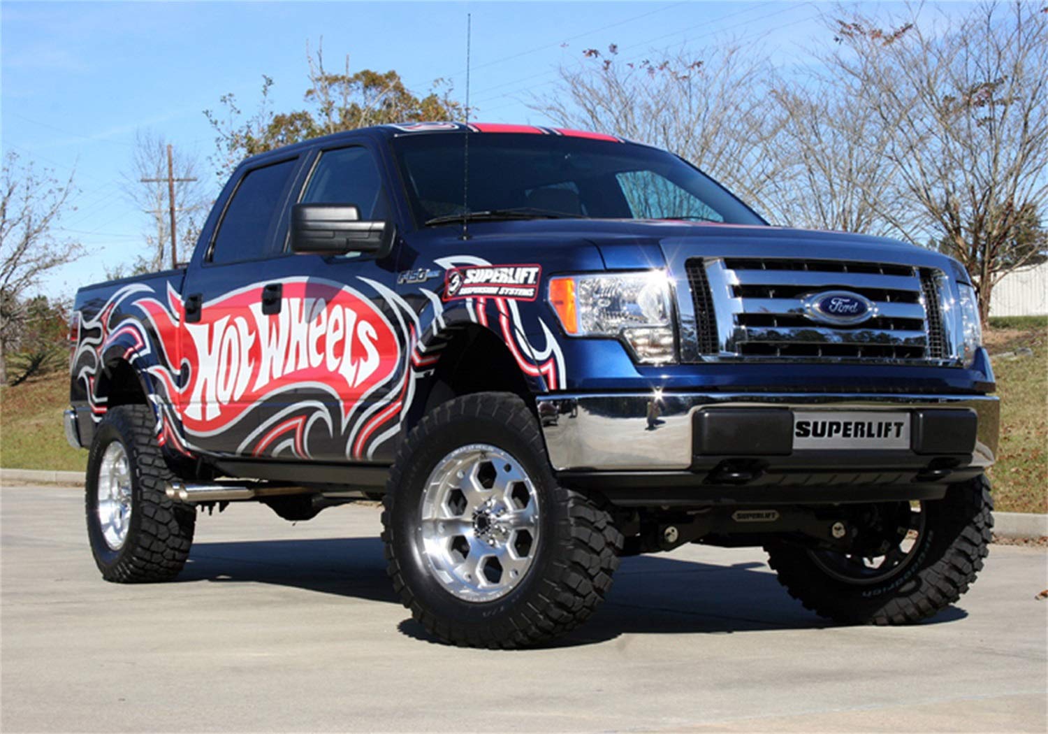 SUPERLIFT REALTRUCK SUSPENSION 4.5" Lift Kit for Ford F-150 | Complete Lift Kit with Front Strut Spacers & Rear Bilstein 5100 Series Shocks | K178B | Fits 2009-2014 Ford F-150 4WD