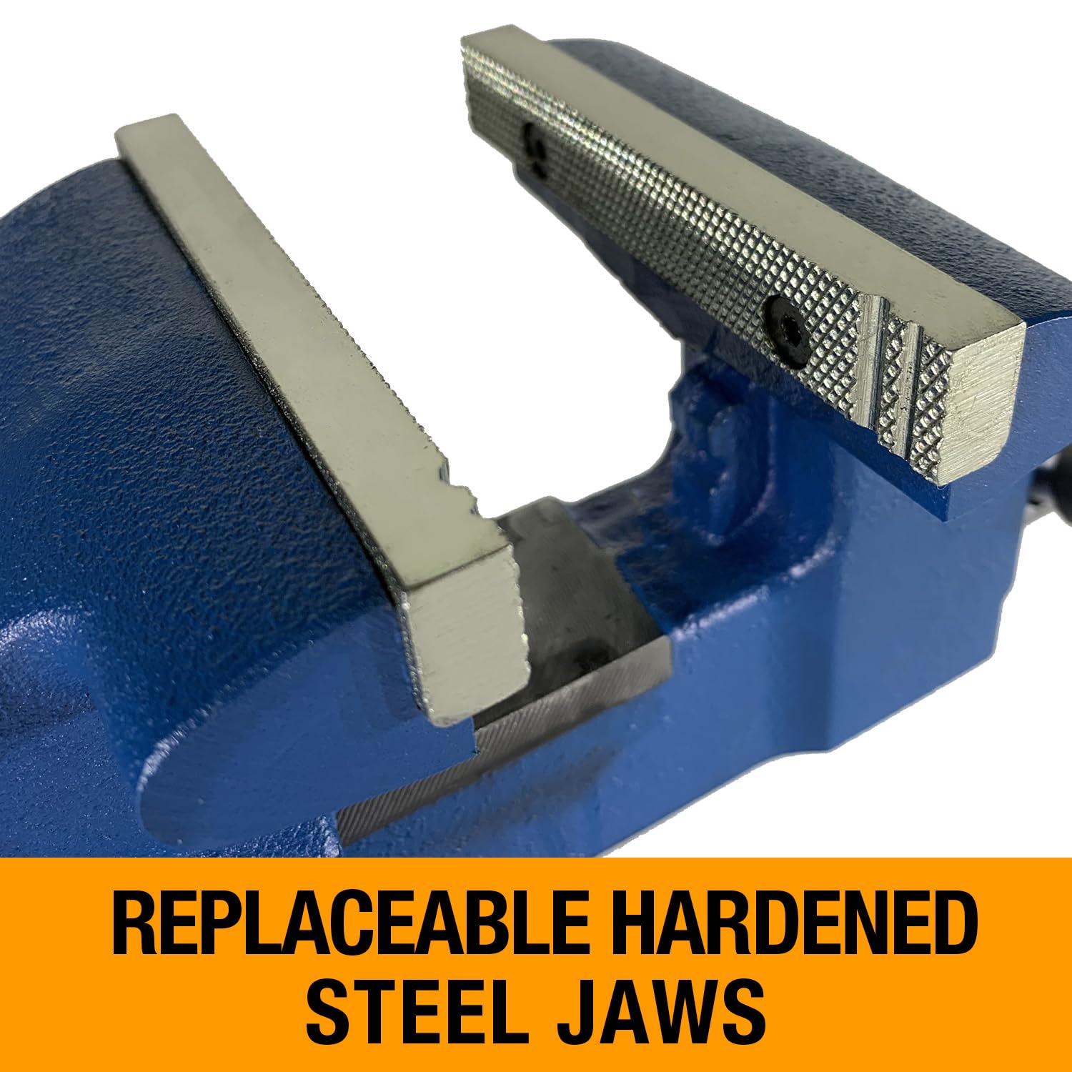 Baileigh Bench Industrial Vise, 4-1/2" Jaw Width, 5" Max Opening (BV-4I)