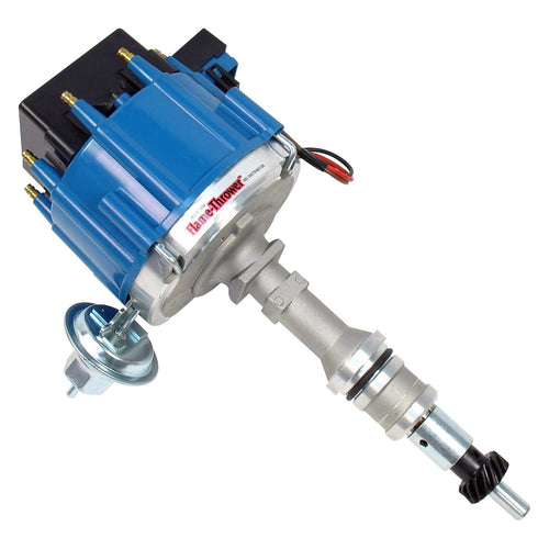 HEI III Pertronix Distributor (Ford SB Blue Cap Polished)
