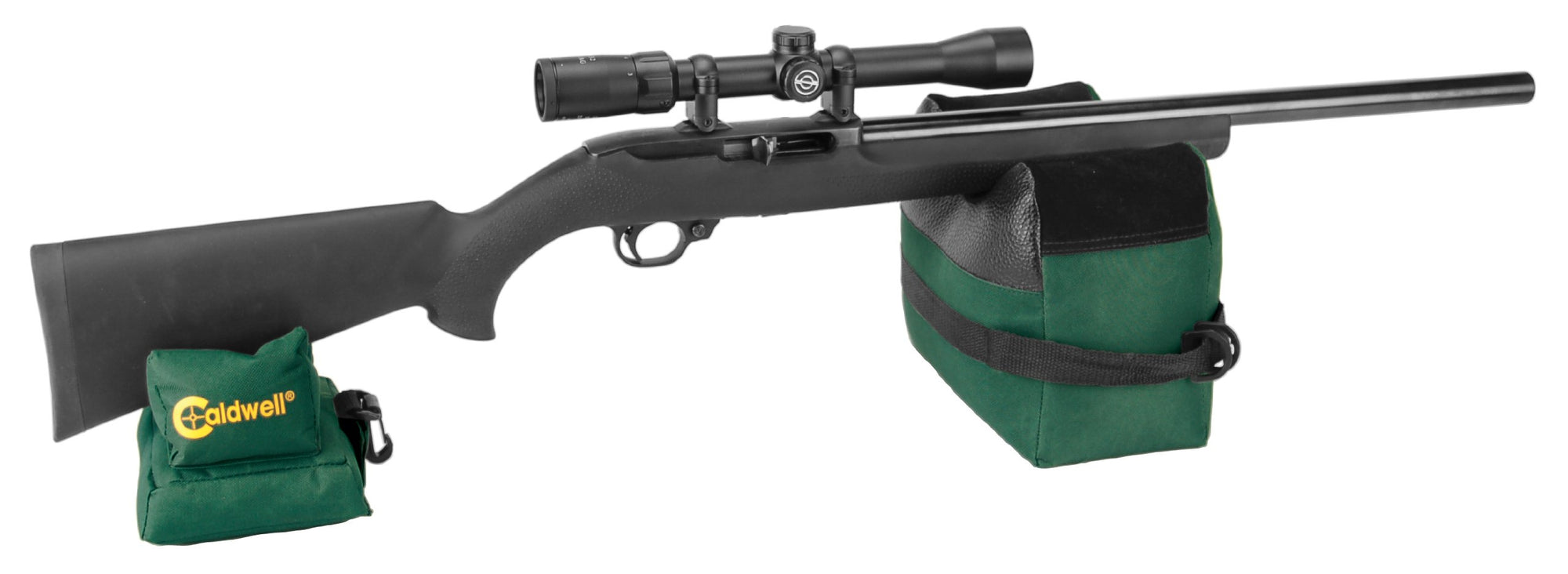 Caldwell Boxed Combo DeadShot Front and Rear Bag with Durable Construction and Water Resistance for Outdoor, Range, Shooting and Hunting
