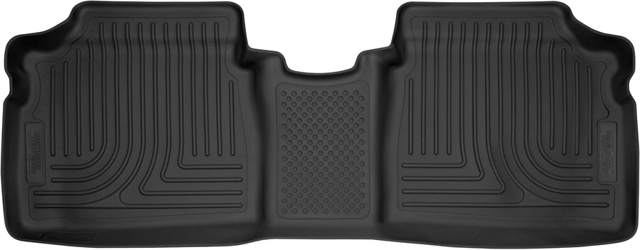 Weatherbeater Husky Liners Floor Mats | Fits 2010-2014 Toyota Prius & 2012-2015 Toyota Prius Plug-in | 2nd Row, 1-pc Black - 14491