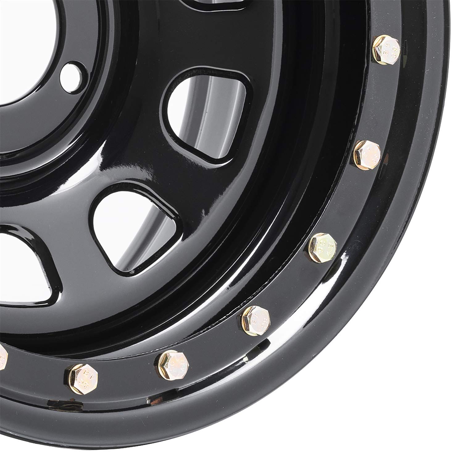 Steel Wheels Pro Comp Series 252 Wheel with Gloss Black Finish (15x8"/5x4.5")