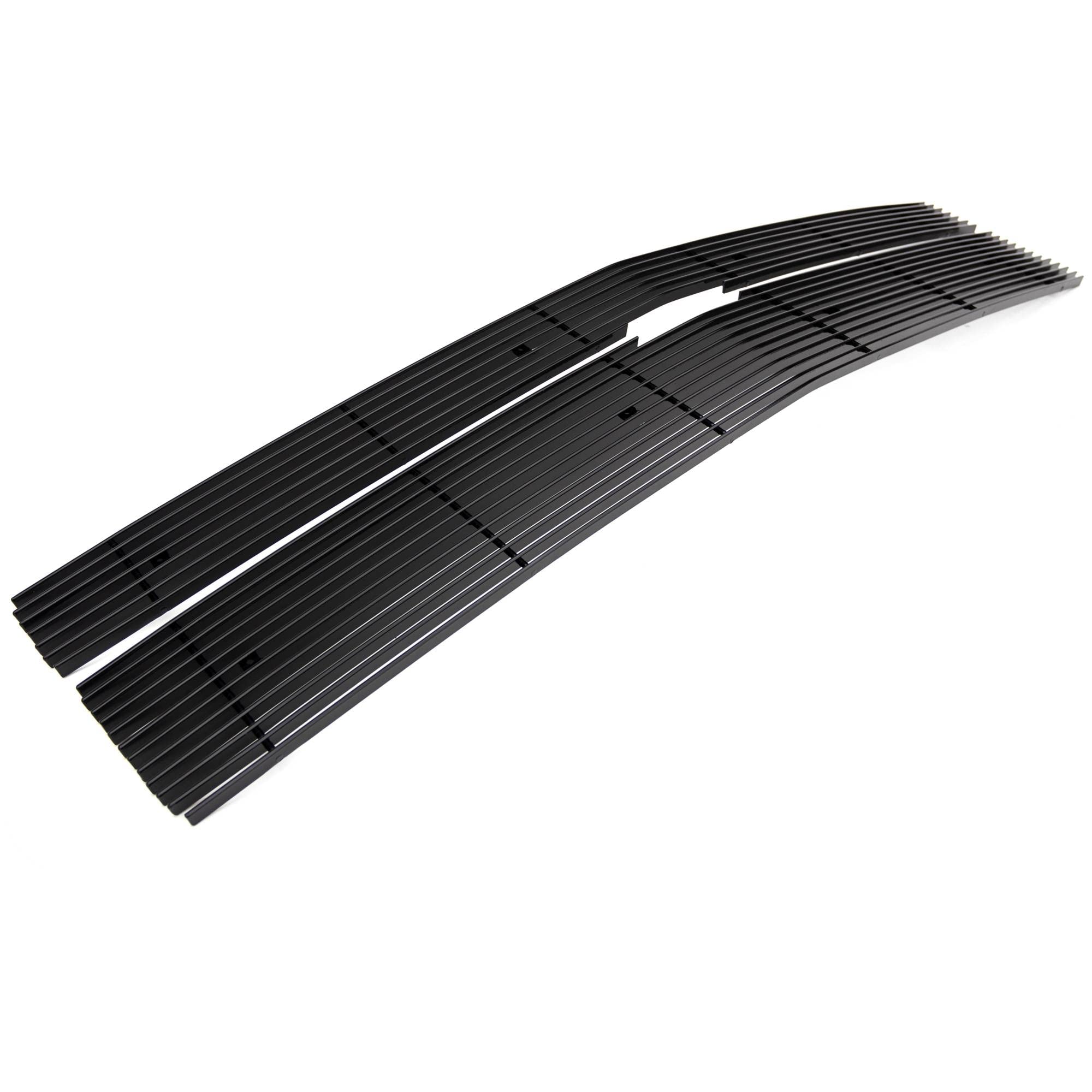 2014-2015 Silverado 1500 T-Rex Grilles Billet Grille, Black, 2 Pc, Replacement - PN #20121B