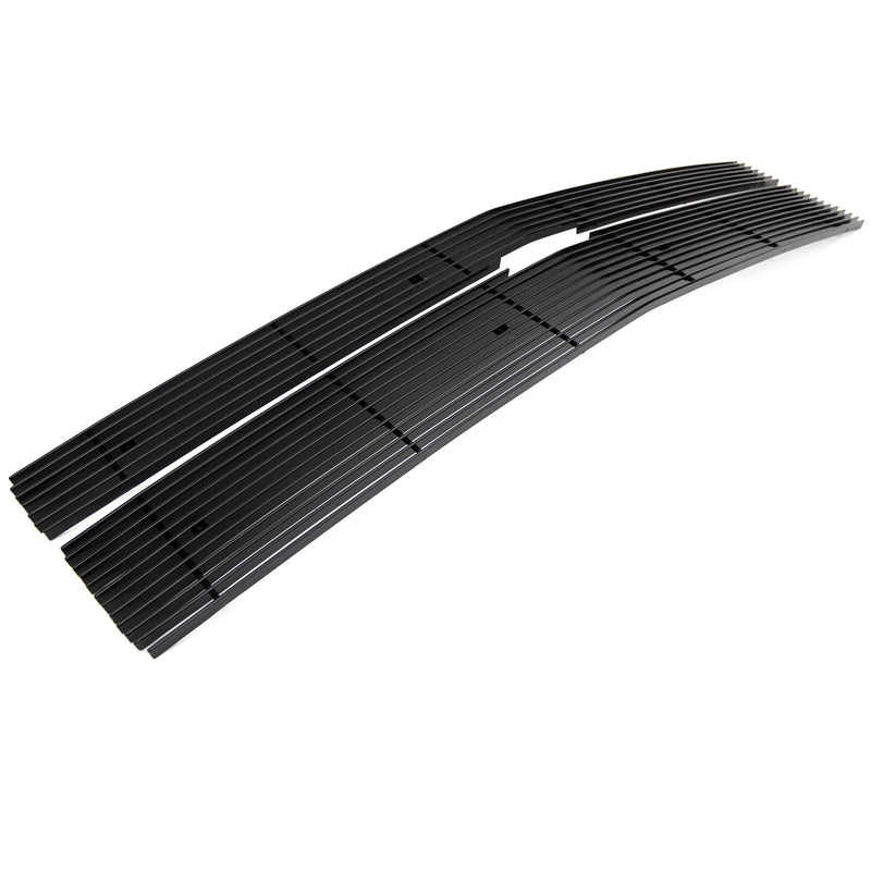 2014-2015 Silverado 1500 T-Rex Grilles Billet Grille, Black, 2 Pc, Replacement - PN #20121B