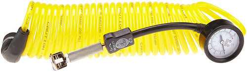 5 in 1 VIAIR Deflator/Inflator with 25' Extension Coil Hose, Yellow