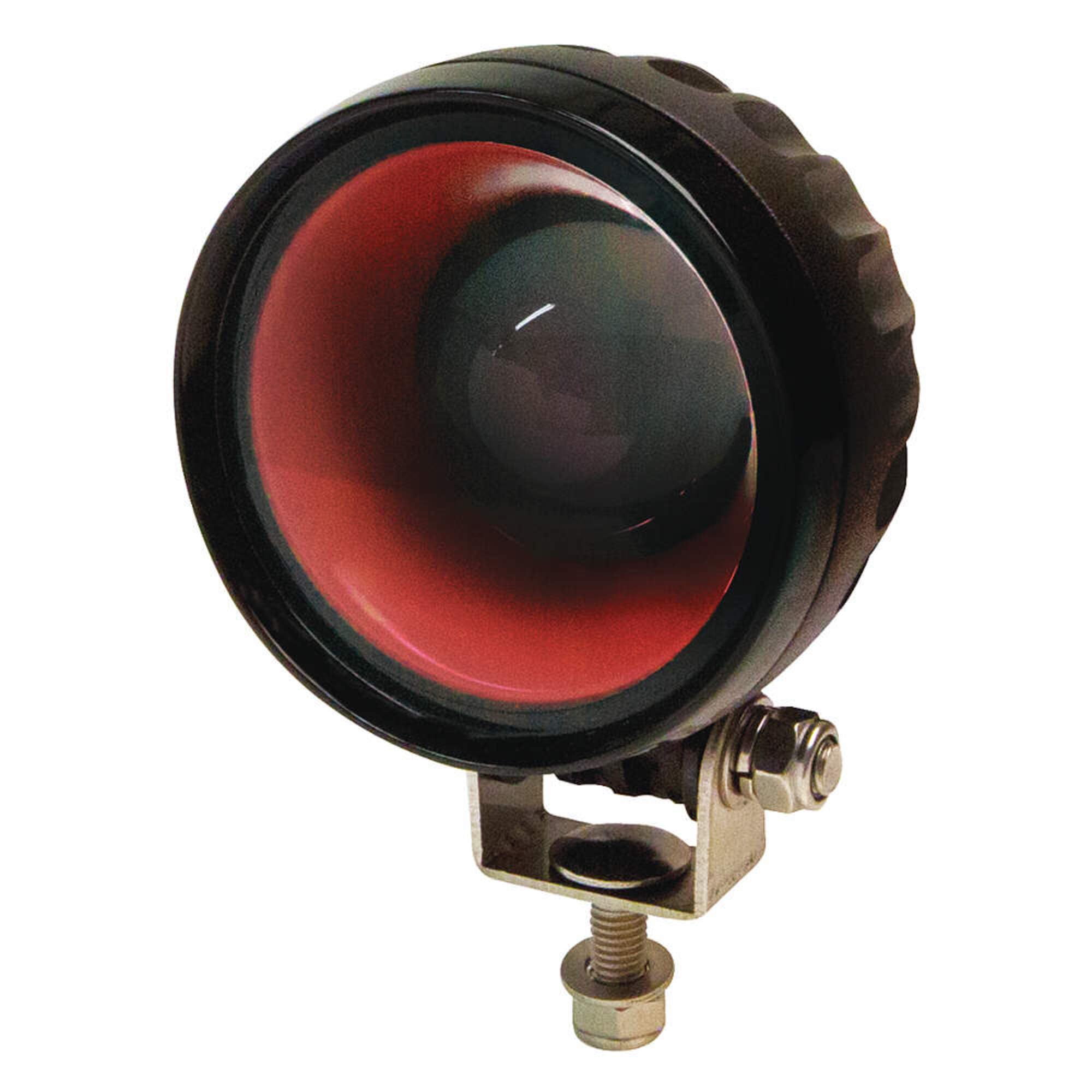 Ecco Ew2010r Safety Group Pedestrian Arrow: Led (4)/red Arrow Beam/oval/12-48vdc