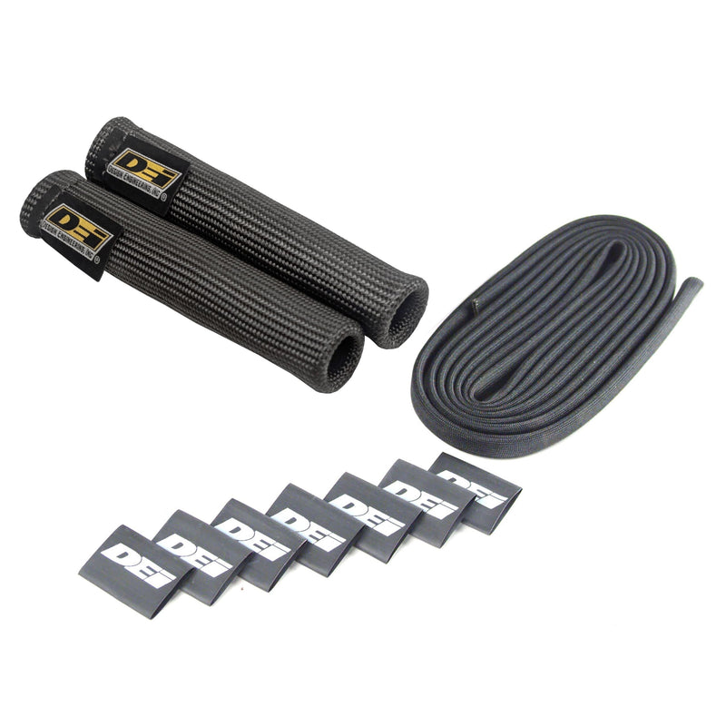 Design Engineering Protect-A-Boot and Wire Black 2-Cylinder Kit for Spark Plug Boot and Wire Protection 010711