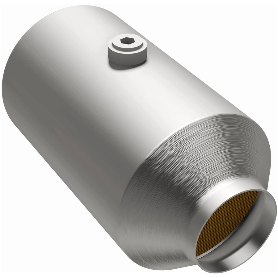 Conv Magnaflow Univ 2.50 1/O2 CA 5" Spun CA
