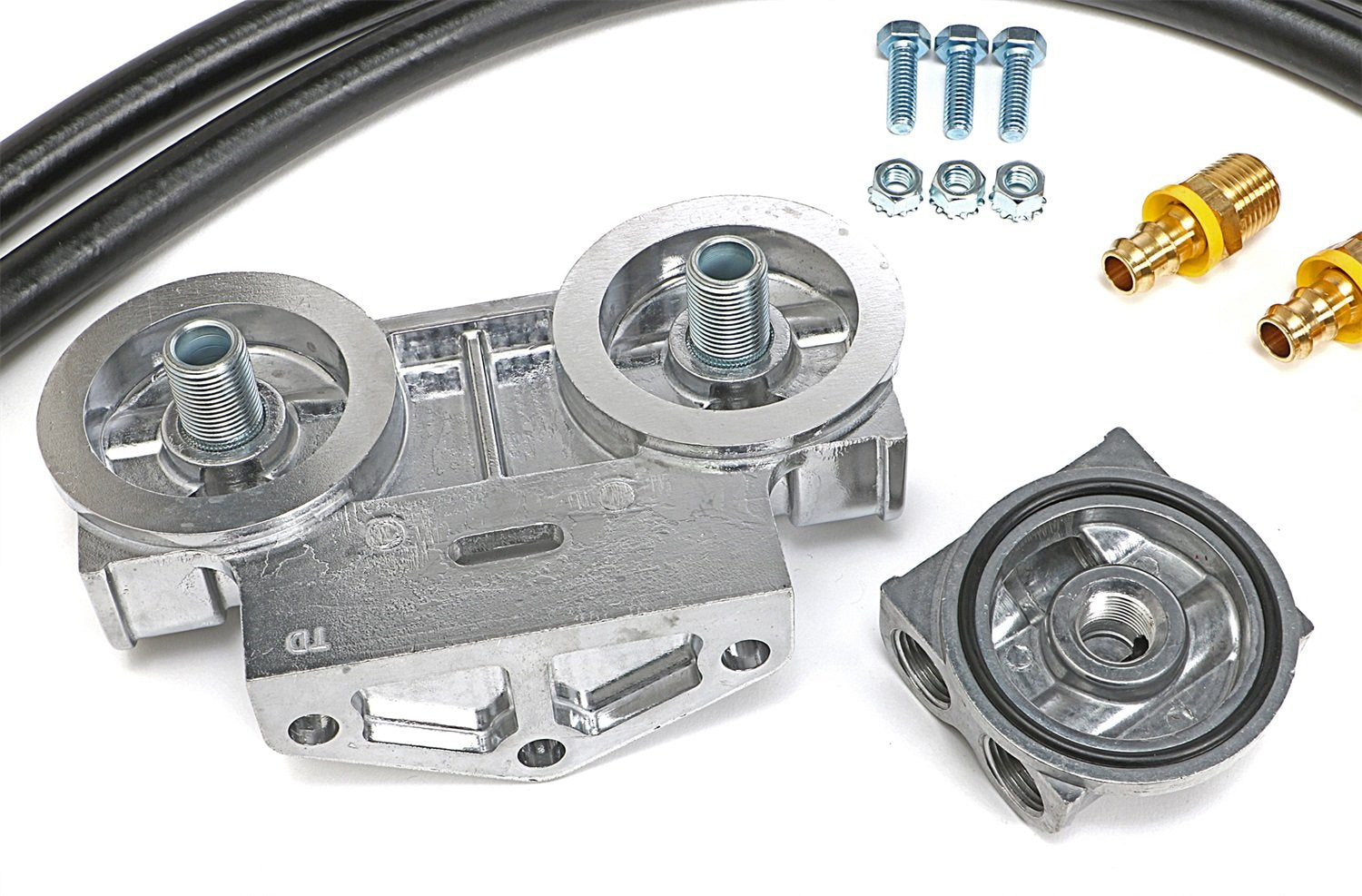 OIL FILTER RELOCATION KIT TRANS-DAPT PERFORMANCE 90 DEGREE (1750)