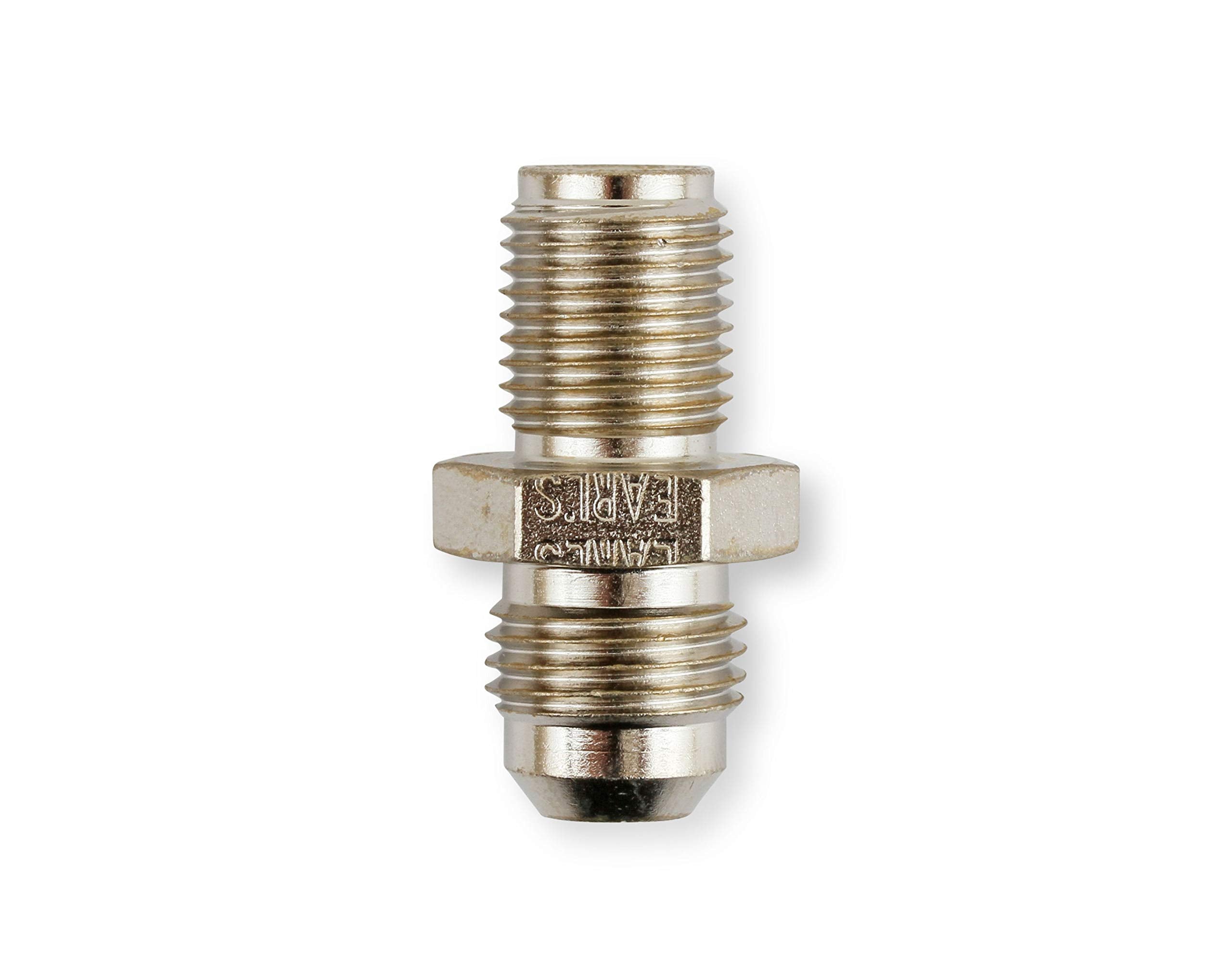 5/8-18 I.F. To -6An Male,Extended,Nickel EARL'S PERFORMANCE PLUMBING