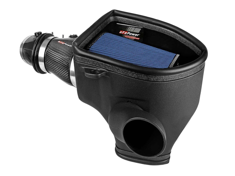Track Series aFe POWER Intake System w/Pro 5R Filter, #57-10001R, Carbon Fiber