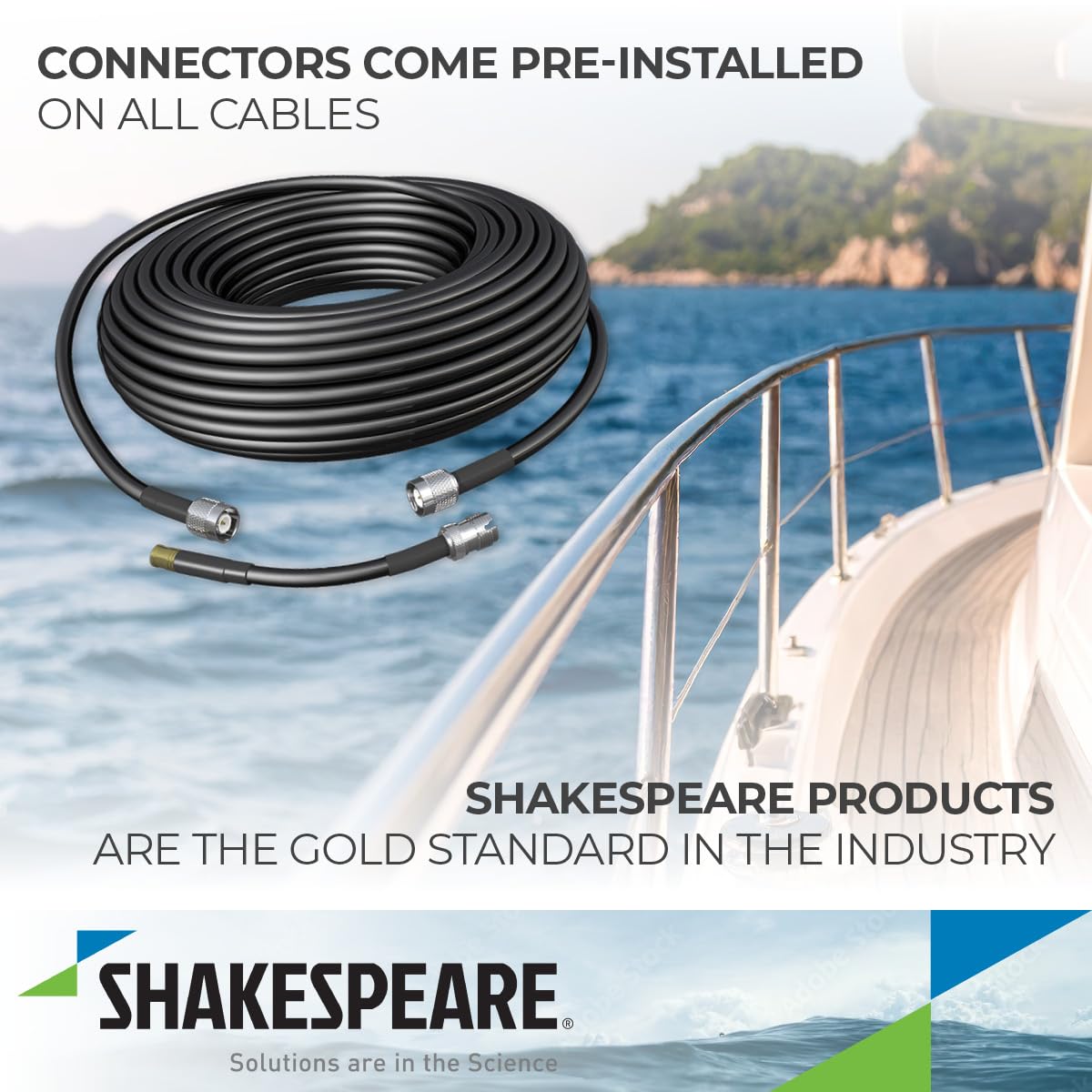 Replacement Shakespeare Cable for SRA-25/40, 90'