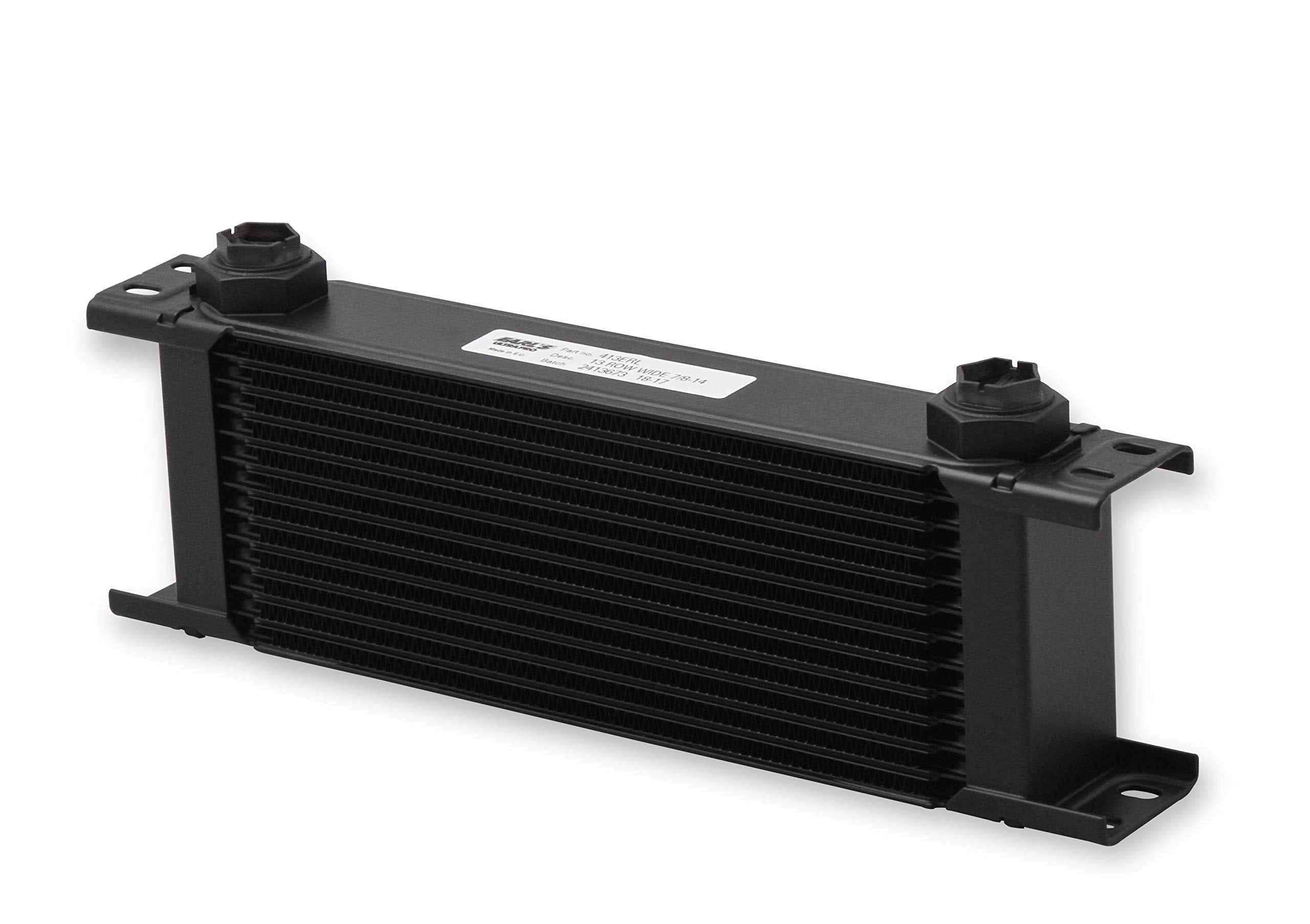 UltraPro Earl's 413ERL Oil Cooler - Black - 13 Rows - Wide Cooler - 10 O-Ring Boss Female Ports