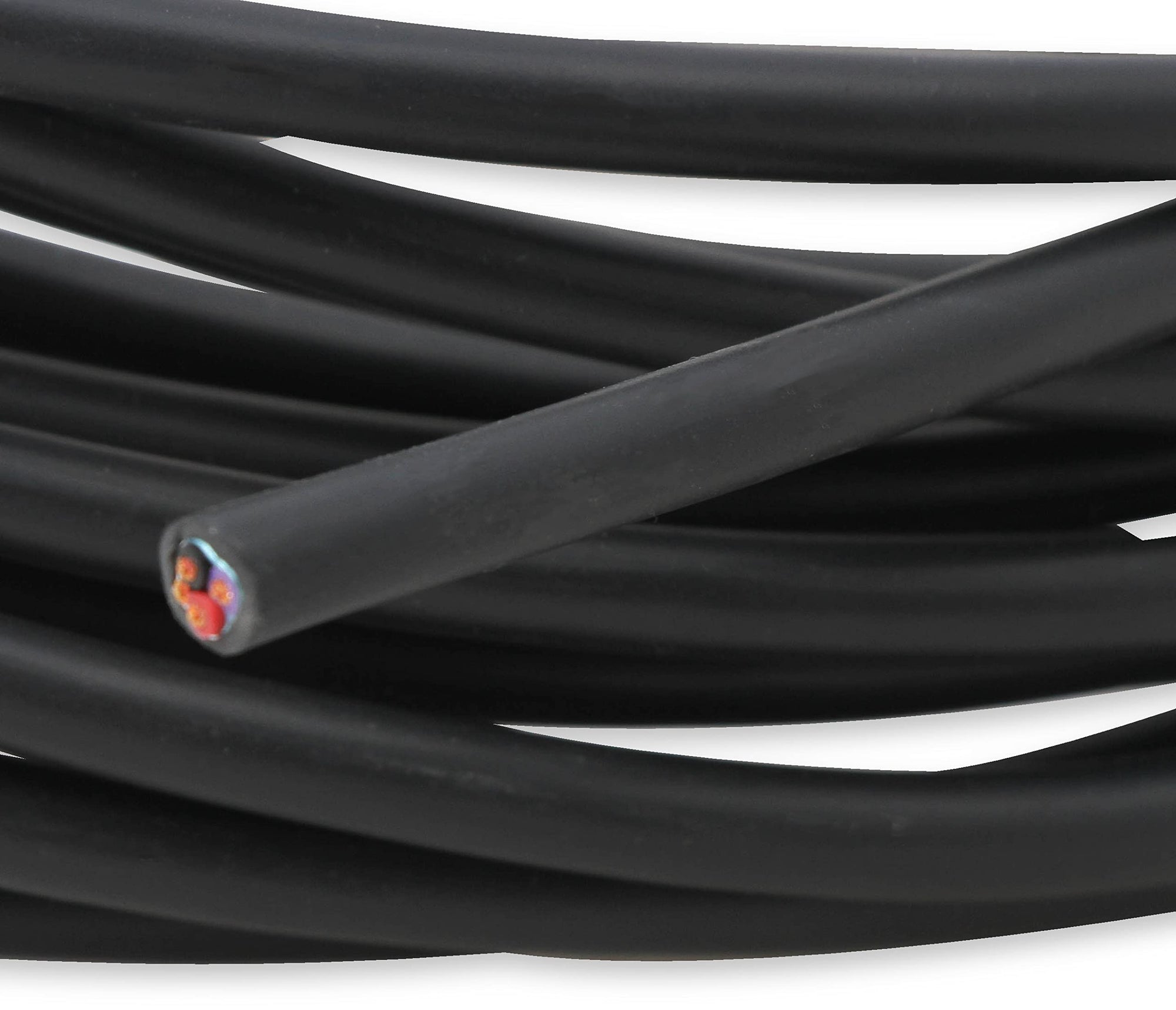 25FT Holley EFI 572-103 Shielded Cable, 3 Conductor