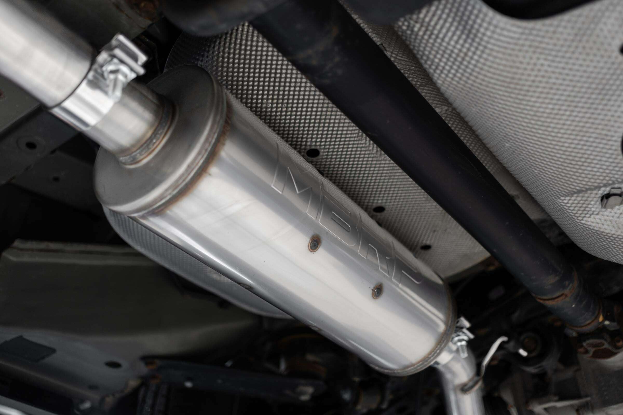 MBRP S5900304 Catback Stainless Steel Exhaust System Single Side Exit, Fits Honda Ridgeline 2017-2020, 2.5" Tubing with Stainless Steel Tip