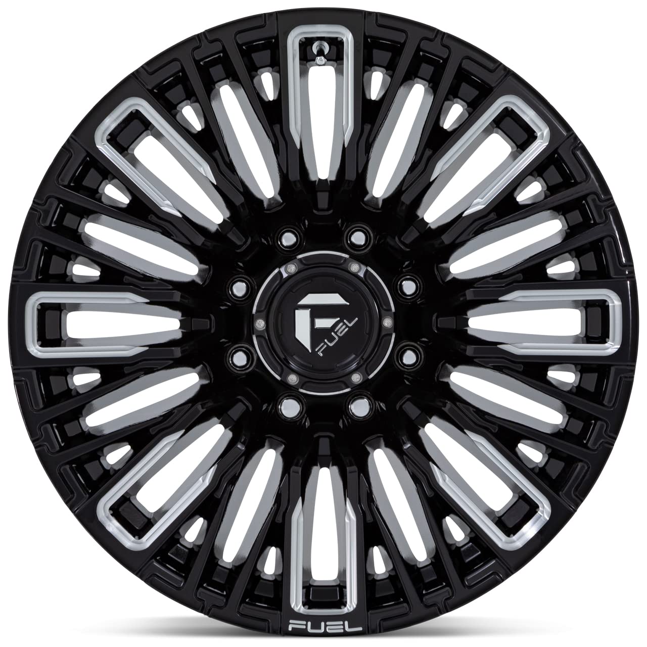 D849 FUEL OFF-ROAD REBAR 20X10, 8X170, 4.79, -18mm GLOSS BLACK MILLED - D84920001747