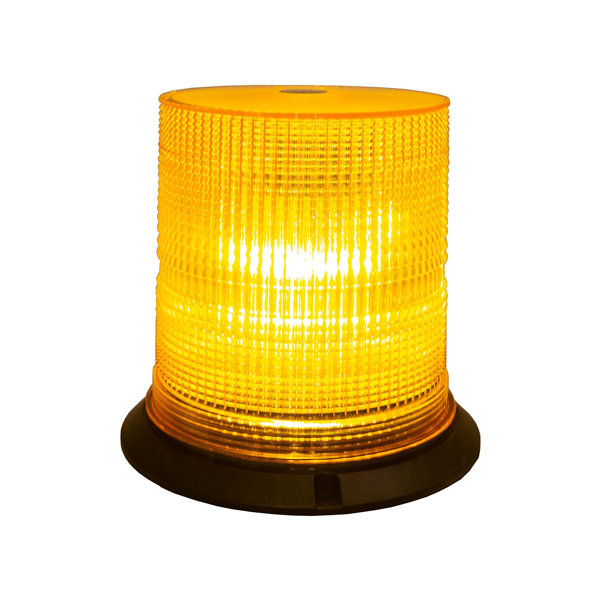 Buyers Products LED Beacon Light SL665A, 6.5" x 6.5", 14' On/Off Switch Lead, Permanent, Pipe & Magnetic Mount, Strobe Lights for Trucks, Emergency Lights for Vehicles