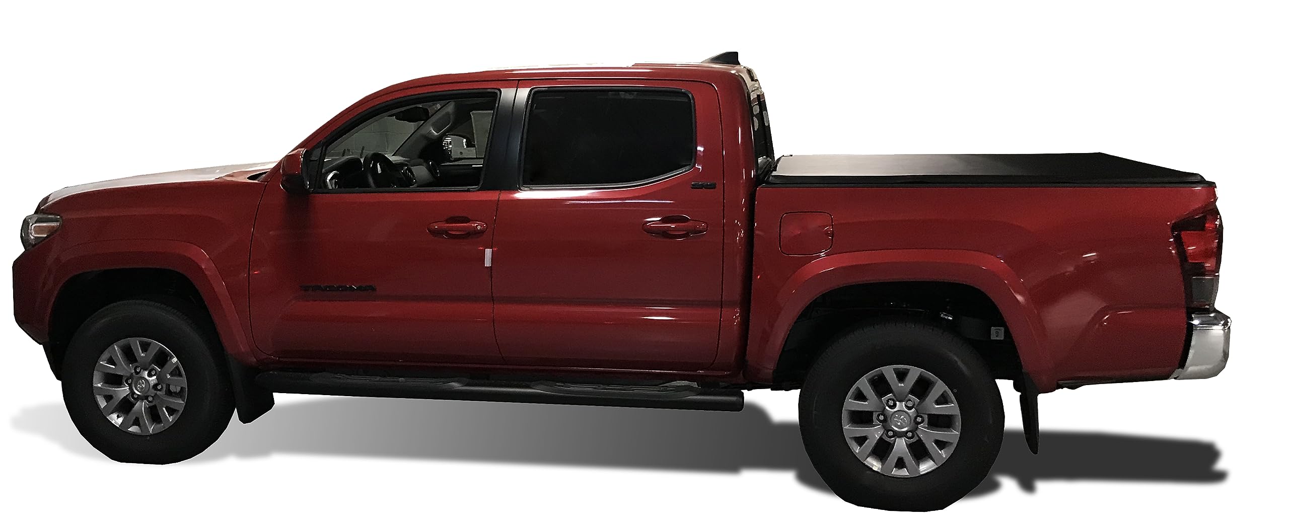 Premier Black Horse Soft Trifold Truck Bed Tonneau Cover Compatible with 2005-2015 Toyota Tacoma 6ft Bed-PRS-TO16