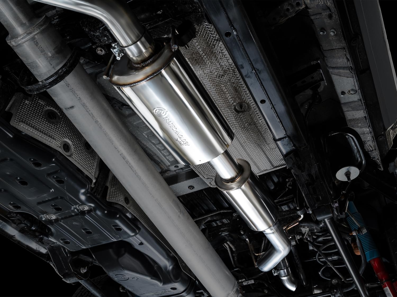 AWE Exhaust 0FG for 4th Gen Toyota Tacoma - Dual Diamond Black Tips