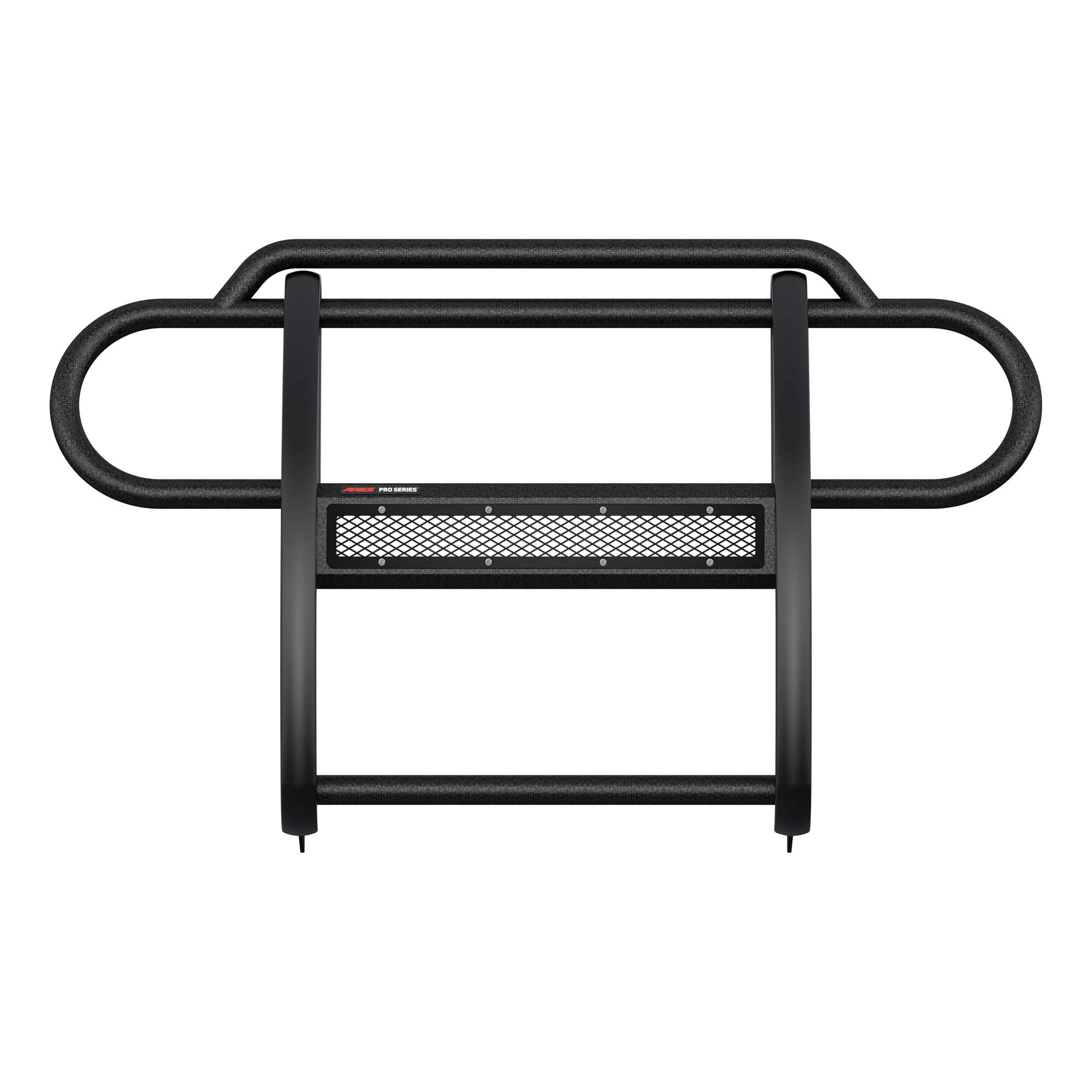 Pro Series ARIES Black Steel Grille Guard, No-Drill, Select Jeep Wrangler JL, Gladiator