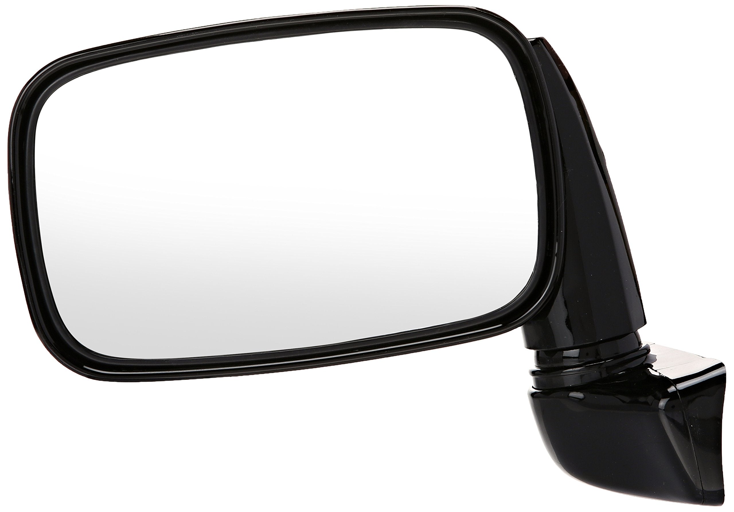 K Source Replacement Universal Mirror Head - Driver & Passenger Side, 4 3/4" x 7 3/4" Glass, Euro Style Black Finish, Easy Install, For Trucks & Vans