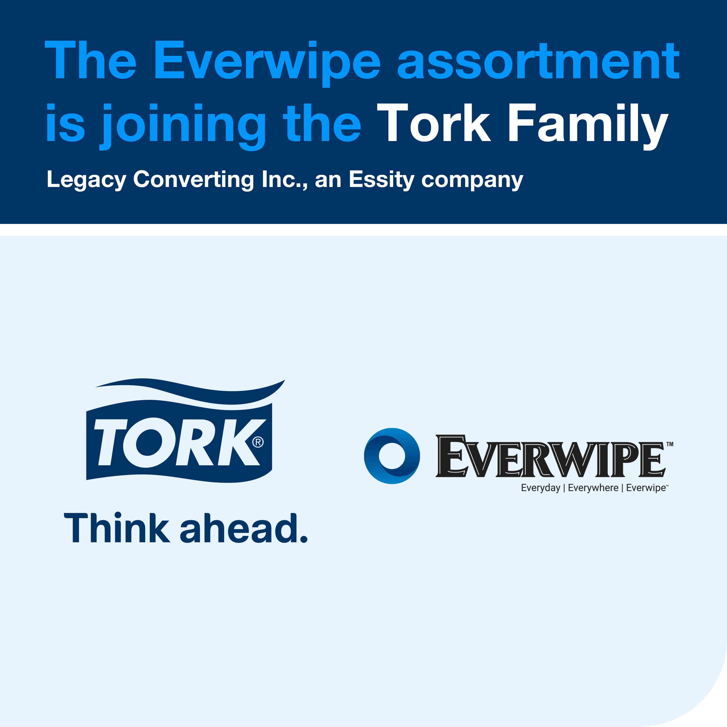 Tork Disinfectant Everwipe Wet Wipe Canister White, Cleans and Deodorizes, 6 x 75 wipes, 192804 (101075)