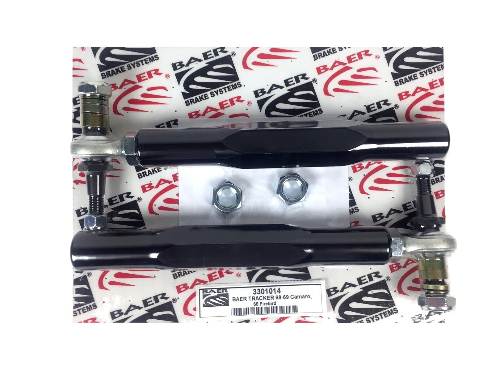 Tracker Baer Brakes Adjustable Tie Rod Ends - Pair 3301014