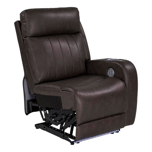 Thomas Payne® Luxury RV Theater Seating Seismic Series Recliner - Left Hand Configuration, Millbrae – Remote Control Power Recline, Massage and Lumbar – Power Port Accessory Compatible – 2020129321
