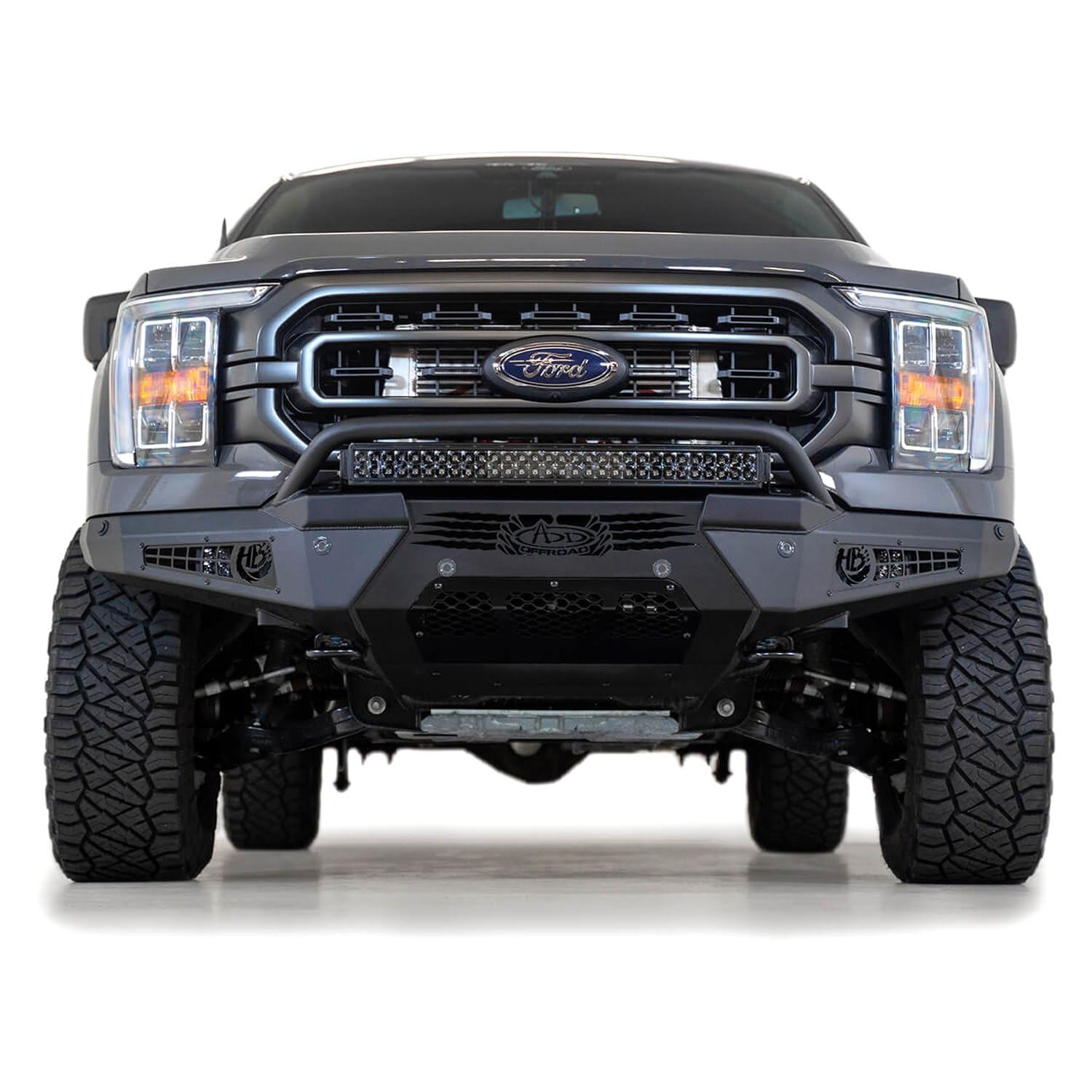 Front Replacement Bumper Addictive Desert Designs F197431040103 fits Ford F-150