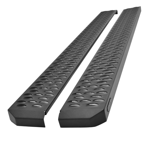27-74715 Westin Grate Steps Running Boards 68 in. Textured Black Pair (Required Mounting Kit Sold Separately)