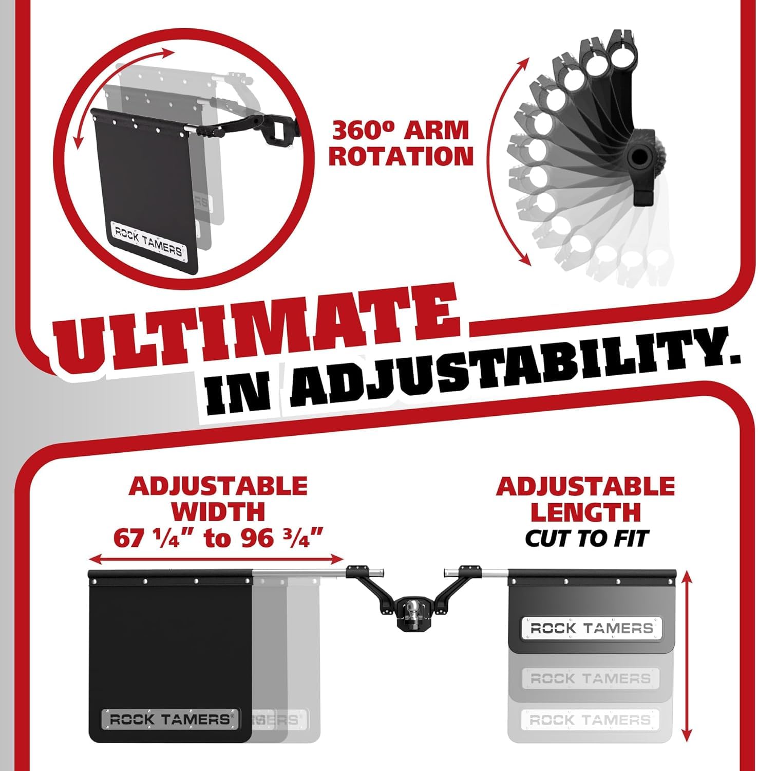 Arm Pivot ROCK TAMERS M18 Bolt