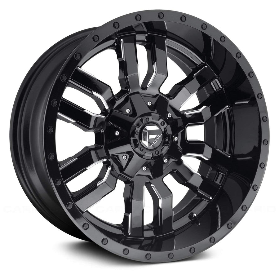 1PC FUEL D595 BLACK Wheel (22 x 10. inches /5 x 139 mm, 10 mm Offset)