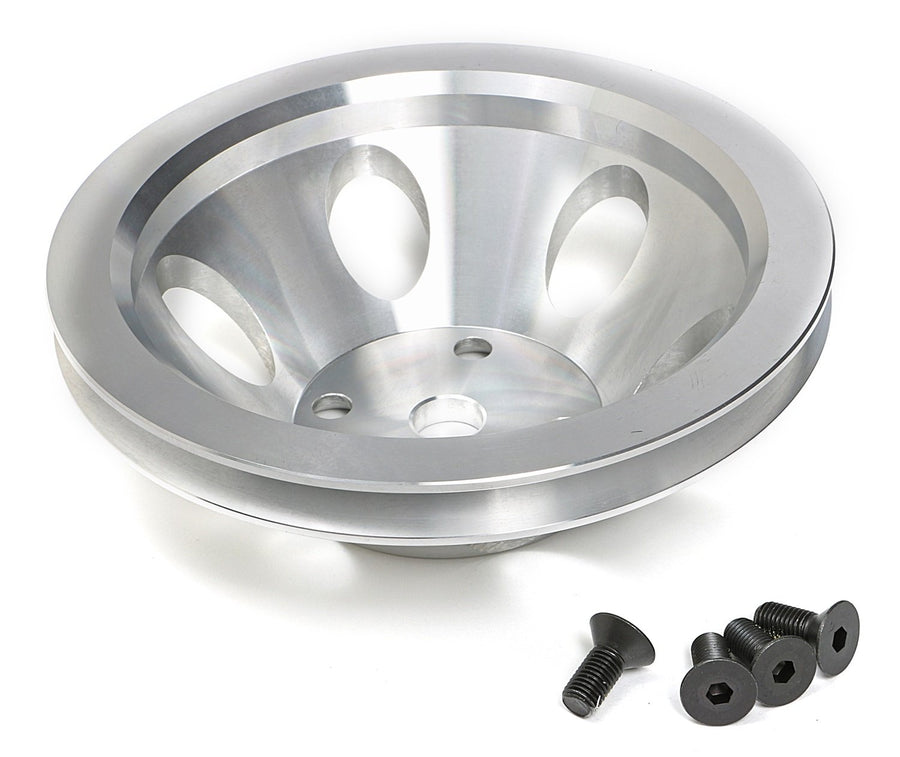 Single-Groove Trans-Dapt Performance 9482 Aluminum Water Pump Pulley